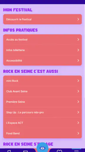 Festival Rock en Seine 2026 screenshot