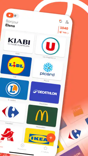 FIDME Carte de fidélité, Promo screenshot