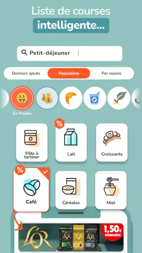FIDME Courses: Liste & Promos screenshot