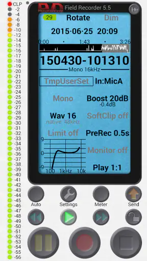 Field Recorder screenshot