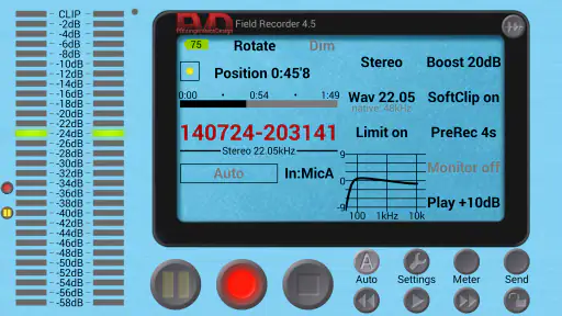 Field Recorder screenshot