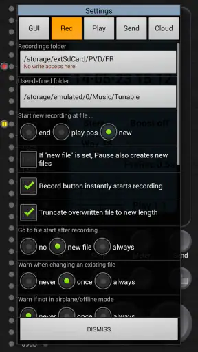 Field Recorder screenshot