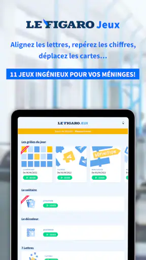 Figaro Jeux : Jeu mots fleches screenshot