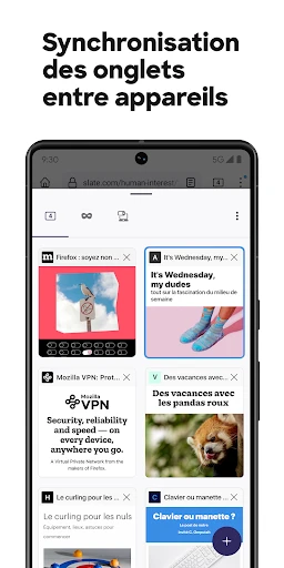 Firefox: Navigateur Internet screenshot