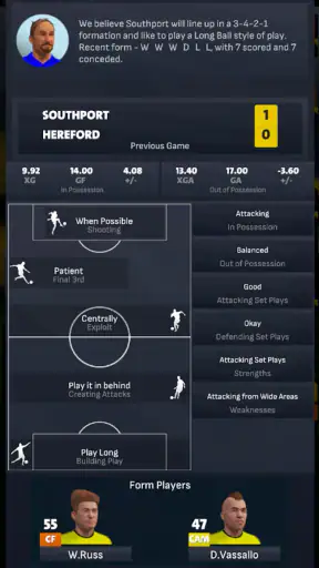 First Team Manager 2027 screenshot