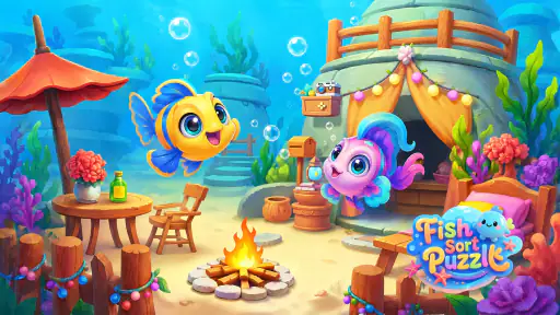 Fish Sort Puzzle: Fish Jeux screenshot