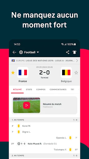 Flashscore: Résultats & Actu screenshot