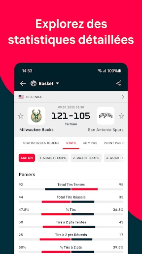 Flashscore: Résultats & Actu screenshot