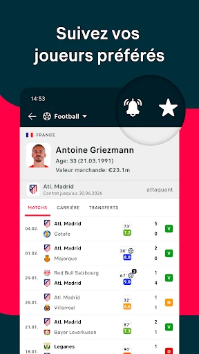 Flashscore: Résultats & Actu screenshot