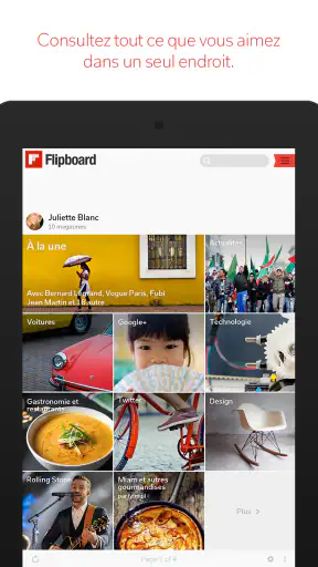 Flipboard screenshot