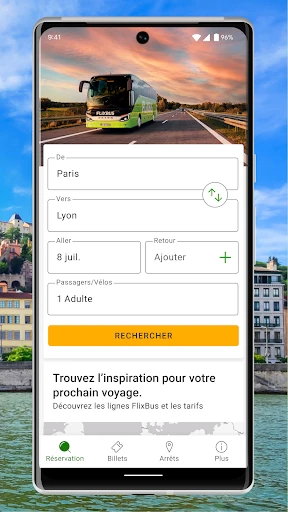 FlixBus : réserver son bus screenshot