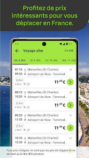 FlixBus : réserver son bus screenshot