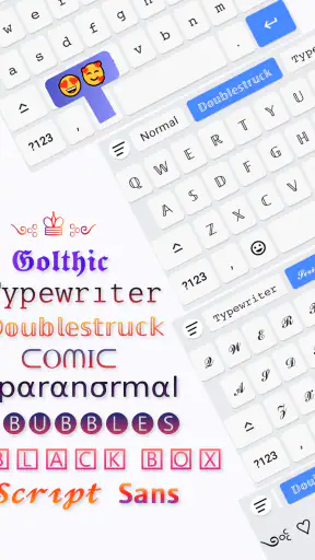 Fonts Aa - Polices clavier screenshot