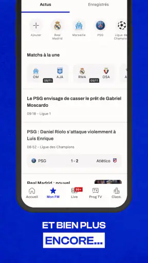 Foot Mercato : Transferts live screenshot