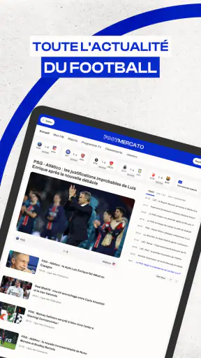 Foot Mercato : Transferts live screenshot