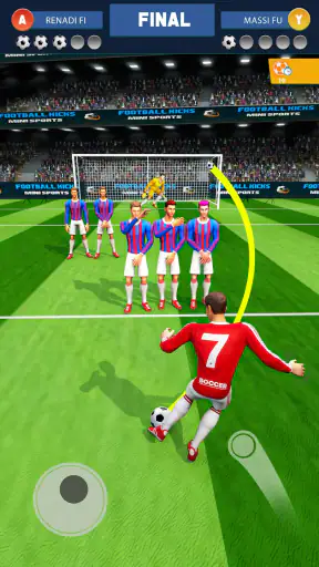 Jeu de but de football screenshot
