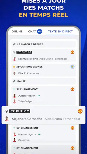 Football Xtra Match en direct screenshot