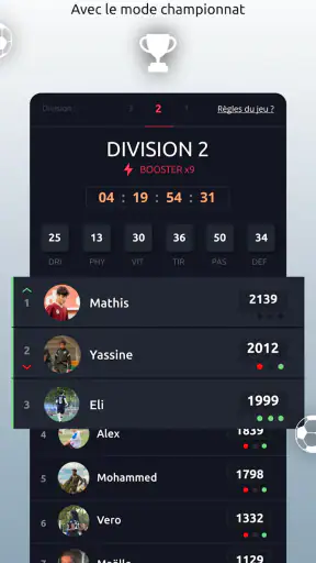 Footbar screenshot