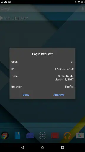 FortiToken Mobile screenshot