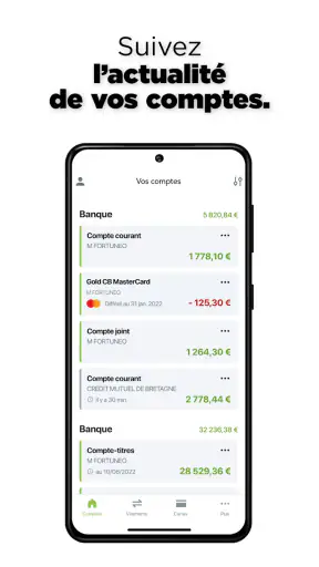 Fortuneo - ma banque en ligne screenshot