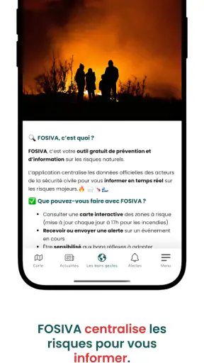 Fosiva - Risques & alertes screenshot