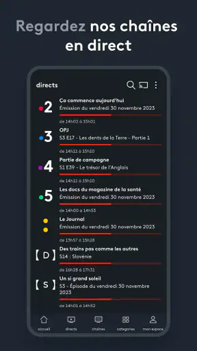 france.tv: direct et replay TV screenshot
