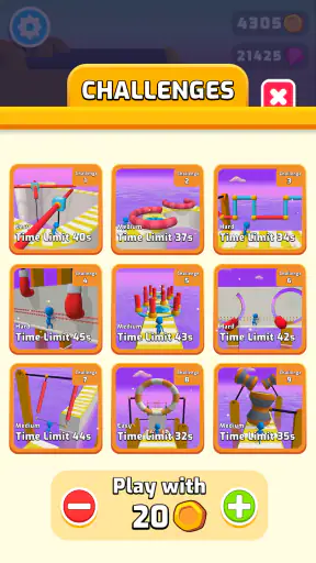 Fun Race 3D: Course et parkour screenshot