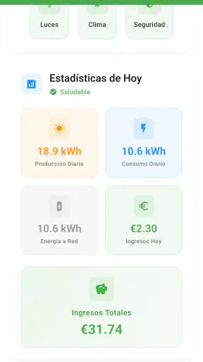 Fusion Solar Auto : Économies screenshot
