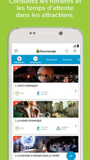 Futuroscope Xperiences screenshot