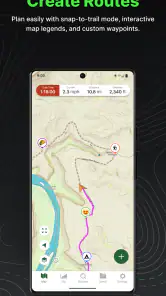 Gaia GPS (Topographiques) screenshot