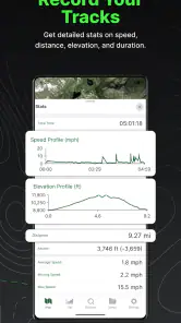 Gaia GPS (Topographiques) screenshot