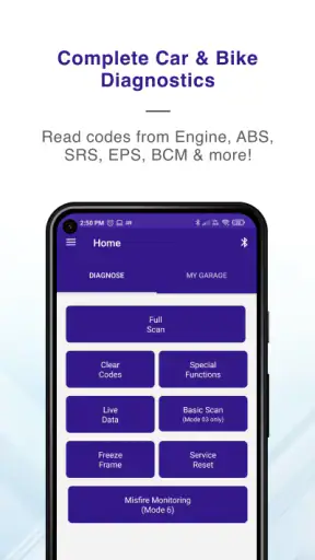 GaragePro OBD2 Car Scanner screenshot