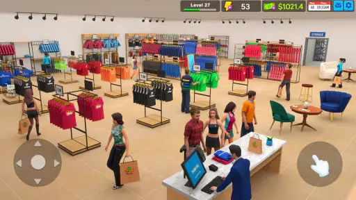 Garments Shop - Simulator Game screenshot