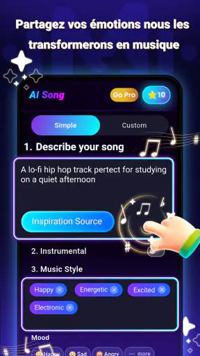 Générateur de chansons IA screenshot