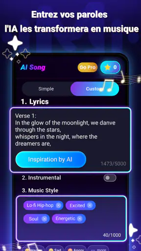 Générateur de chansons IA screenshot