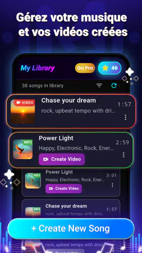 Générateur de chansons IA screenshot