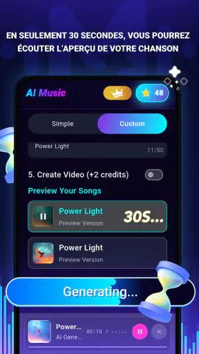 Générateur de chansons IA screenshot