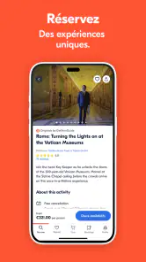 GetYourGuide : tours & billets screenshot