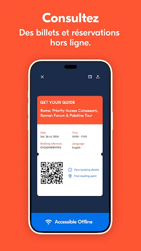 GetYourGuide : tours & billets screenshot