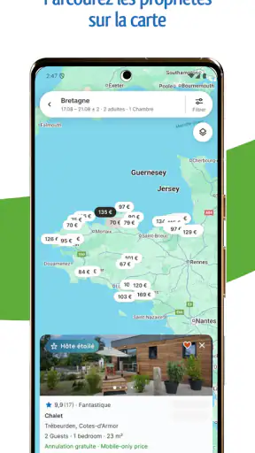 Gîtes : Locations de vacances screenshot