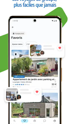 Gîtes : Locations de vacances screenshot