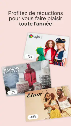 Pluxee Cadeaux (ex Glady) screenshot
