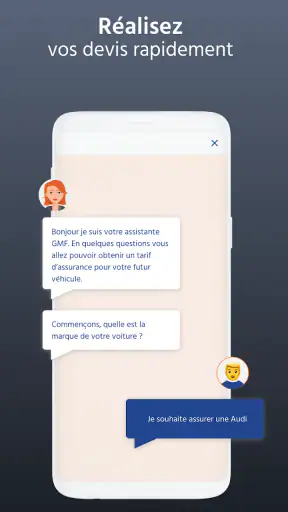GMF Mobile - Vos assurances screenshot