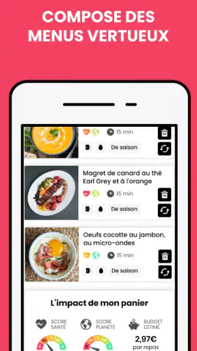 GoodSesame, recette healthy screenshot