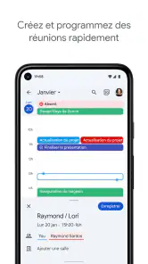 Google Agenda screenshot