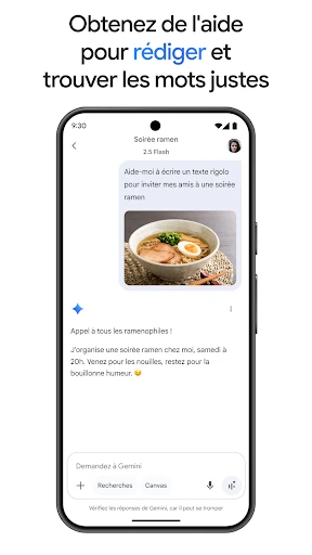 Google Gemini screenshot