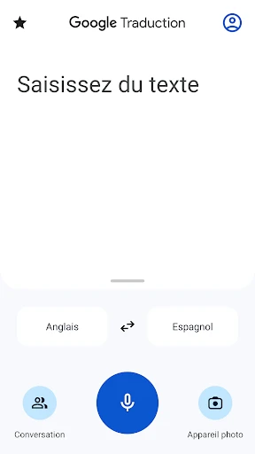 Google Traduction screenshot
