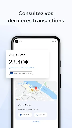 Google Wallet screenshot