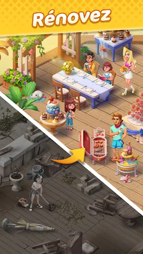 Gossip Harbor : jeu de fusion screenshot