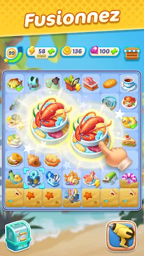 Gossip Harbor : jeu de fusion screenshot